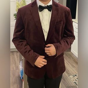J. Ferrar Velvet Men’s Blazer